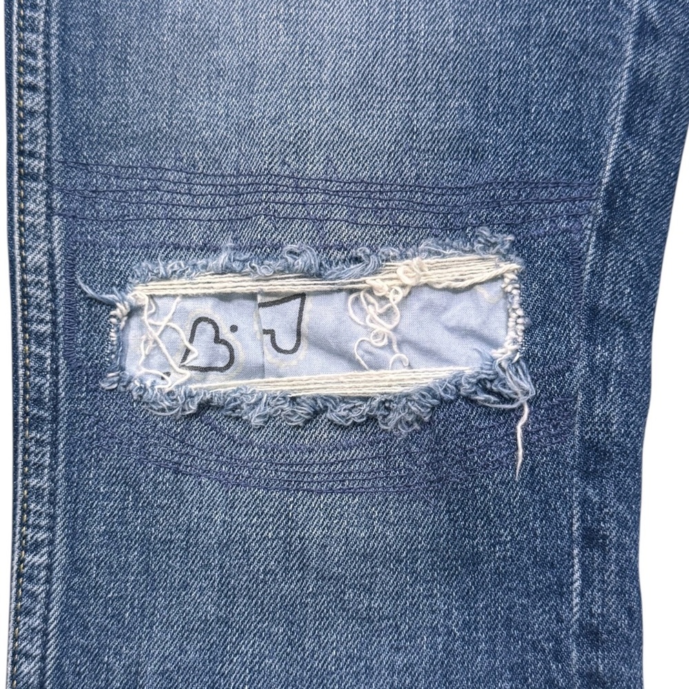 AMO Chelsea Crop jeans in color Deep Breath - Picture 8 of 8